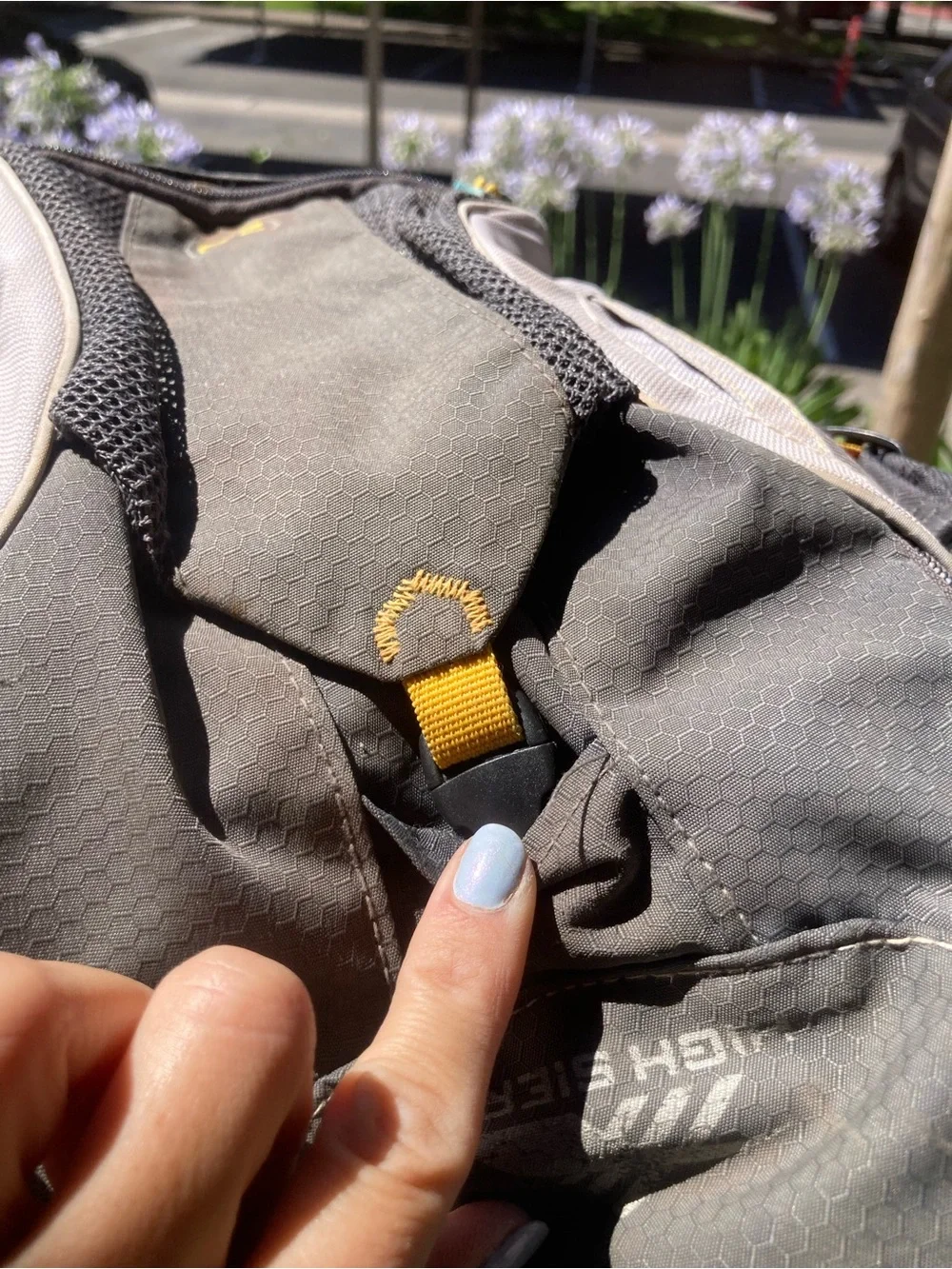 High Sierra Gray and Yellow Men's Daypack 2.0